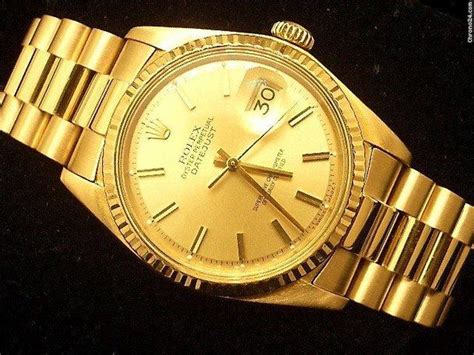 solid gold rolex men